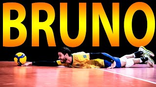 Bruno REZENDE - Fantastic Volleyball Saves in Brazil Volleyball Team