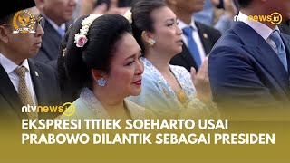 Senyum Bangga Titiek Soeharto Saksikan Prabowo Dilantik Sebagai Presiden | NTVNEWSID