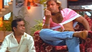 Number One Movie Comedy Scene - Dasu Punished By His Boss (News Paper) - Brahmanandam