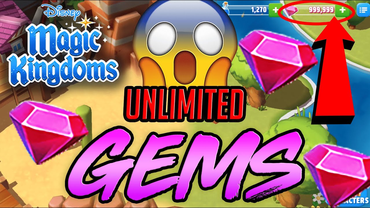 Disney Magic Kingdoms Hack - Get Unlimited Free Gems - YouTube