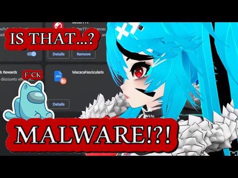 Accidentally discovered malware on stream!! Macaca fascicularis is malware, be careful everyone :(