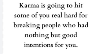 Divine 👑 Masculine- Your Kindness✨👋🏾 Is Attached To Karma ⚖️ ..