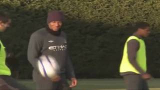 Edin Dzeko - Prvi trening u Manchester Cityju (GNN)