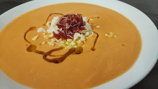 ✨ salmorejo sin pan // receta saludable 😋