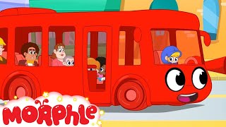 The Wheels On The Bus | Fun Animal Cartoons | @MorphleTV  | Learning for Kids