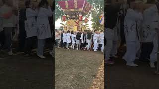 岩岡神社秋祭り野中