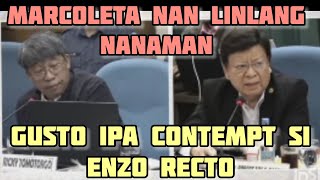 MARCOLETA PAHIYA SA POWER TRIPPING KAY ENZO RECTO- NABIGONG IPA CONTEMPT