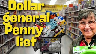 Dollar General penny list penny prep #dollargeneral #pennyshopping #howtopennyshop #clearancehaul