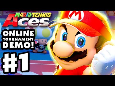 Mario Tennis Aces Online Tournament Demo Gameplay Part 1 (Nintendo Switch) Mario Tennis Aces Online Tournament Demo Gameplay Part 1 (Nintendo Switch)