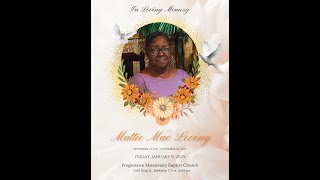 Homegoing Celebration for Mattie Loving