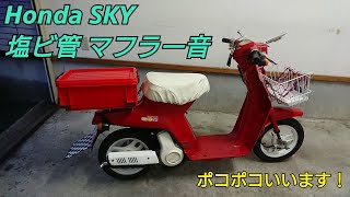 ホンダ スカイ 塩ビ菅 マフラー音 hondasky 塩ビパイプ マフラーカッター