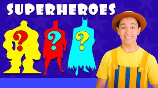 Superheroes Color + MORE | Tigi Boo Kids Songs