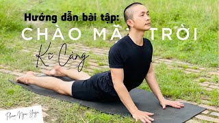 Hướng Dẫn Bài Tập CHÀO MẶT TRỜI  (Kĩ Lắm) Surya Namaskar | Sun Salutation | PHAM NGOC YOGA