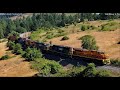 big power on a shortline 4k corp roseburg turn siskiyou line july 14 2023