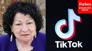 Sonia Sotomayor Warns Of ‘Content Control’ Issues In U.S. Push For TikTok Divestiture From ByteDance