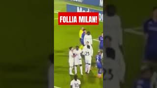 BRUTTO GESTO DI TOMORI E ABRAHAM‼️ #serieatim #acmilan #acmstyle #viralvideo