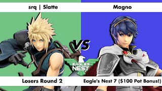 Eagle's Nest 7 - Slatte (Cloud) vs Magno (Marth) - Losers Round 2