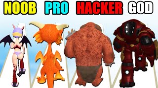 Monster Evolution - NOOB vs PRO vs HACKER vs GOD (iOS Version) #2