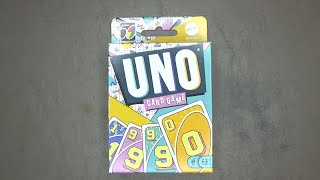 UNO Iconic Series 1990's Card Game Opening