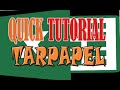 tarpapel tutorial in excel