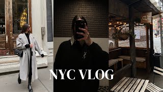 VLOG: new in my wardrobe, Urban Backyard coffee shop in SOHO, + my 5 minute makeup!