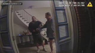 Police bodycam, security footage released in Paul Pelosi attack