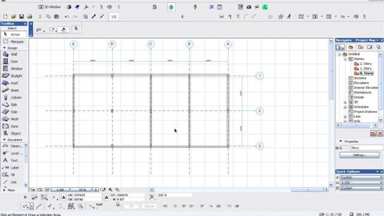 Archicad Tutor Example 1 Youtube