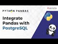 Integrate Pandas with PostgreSQL: Step by Step Guide | Python Pandas Tutorial for Data Engineering