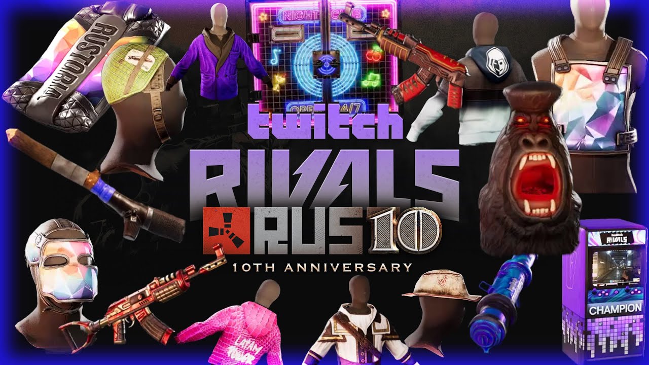 Rust Twitch Rivals Drops 2023 - YouTube