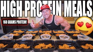 WEIGHT LOSS MEAL PREP FOR MEN | Easy & Fun High Protein Meals For The Week