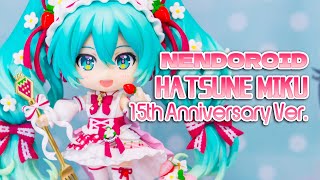 NENDOROID HATSUNE MIKU 15th Anniversary Ver. / ねんどろいど 初音ミク 15th Anniv. display