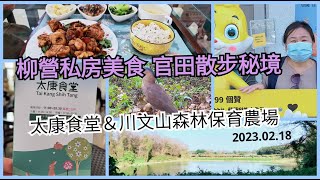 [2023.太康農場\u0026川文山森林 ] 柳營鄉間美食，官田私房秘境