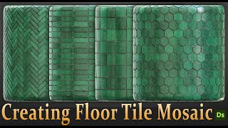 Creating Floor Tile Mosaic in substance designer