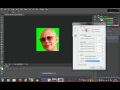 สอนทำพื้นหลังเป็นฉากเขียว photoshop cs6