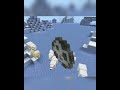 Polar bear🐻‍❄️🐻‍❄️ in Minecraft #shorts #minecraft #shortsvideo #polarbear