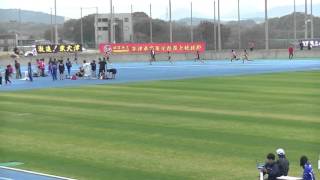 近江高校男子陸上競技部　中神・橘２００ｍ　2015.11.7