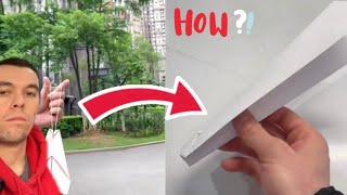 How To Make A SECRET Paper Plane Slingshot - Step By Step Tutorial..🥷