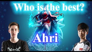 Bjergsen vs Faker || Who is the best? Ahri