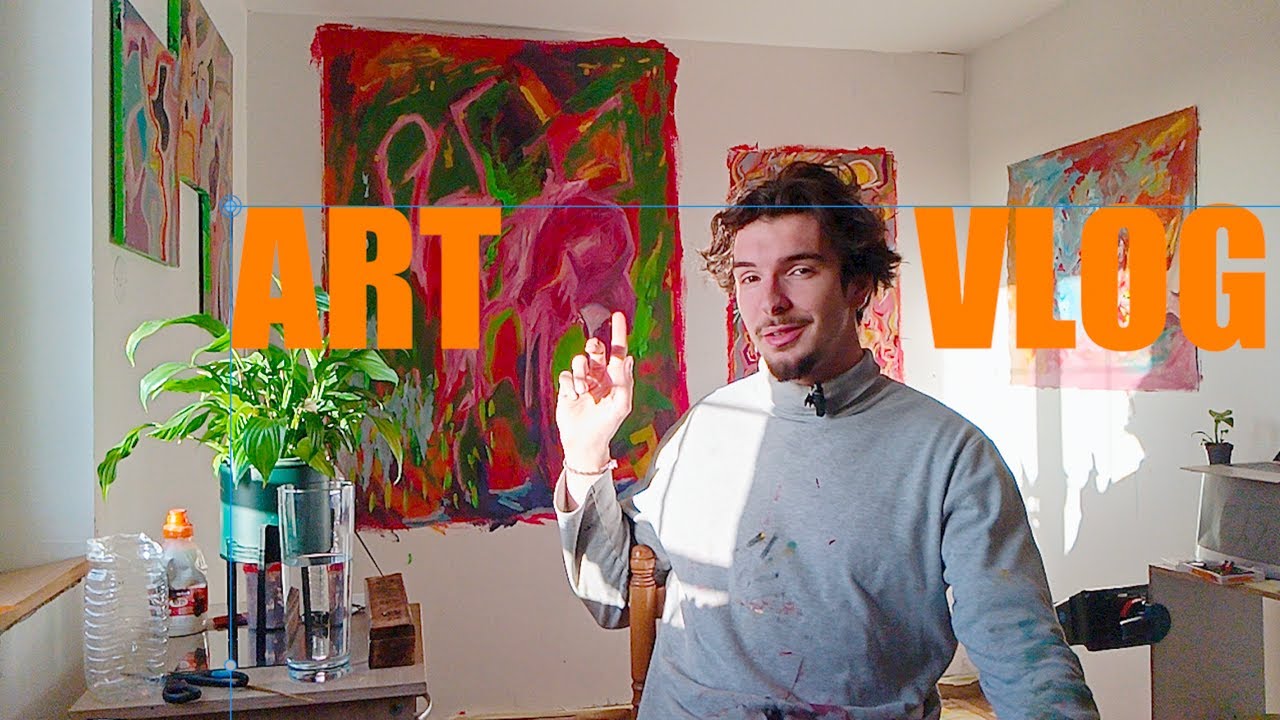 Back To The Painting Studio Art Vlog 2 Youtube