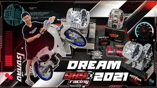 Honda Dream 2021 #ดรีม2021 ลูก50ฟอร์จ #sks #ตั้มบางพลี