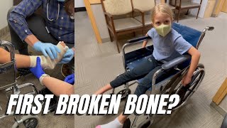 Eight Year Old Has A Bad Tumbling Accident | Possible First Broken Bone😱