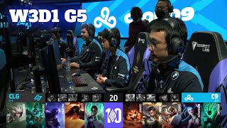 CLG vs C9 | Week 3 Day 1 S12 LCS Spring 2022 | CLG vs Cloud 9 W3D1 Full Game