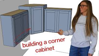 DIY Corner Cabinets MADE EASY