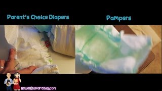 Product Review: Parent's Choice Diapers vs Expensive Name Brands