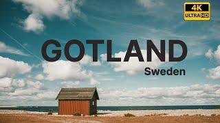 Travelling to hidden gem Gotland in Sweden - Visby, Fårö island | with Music | 4K