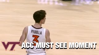 Virginia Tech's Sean Pedulla Doesn't Look Like A Freshman | Must See Moment
