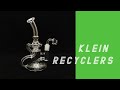 Klein Recyclers Dab Rigs 8 Inch Water Pipes 14mm Female Joint Glass Bongs ShareBongs Product Review