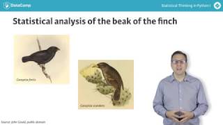 Statistical Thinking in Python