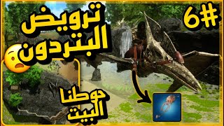 ارك سرفايفل موبايل/🔥ترويض البتردون🔥وكيف تصنع سدله#6