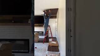 How to Install Faux Copper Ceiling Tiles! See the full tutorial over on my blog!